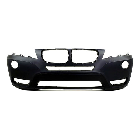 2011-2014 Bmw X3 Bumper Front Primed Without Headlight Washer Without M Pkg_BM1000252