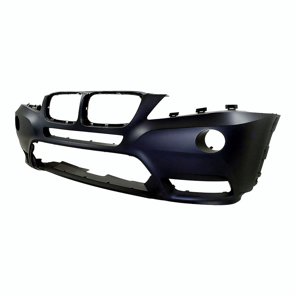 2011-2014 Bmw X3 Bumper Front Primed Without Headlight Washer Without M Pkg_BM1000252-2