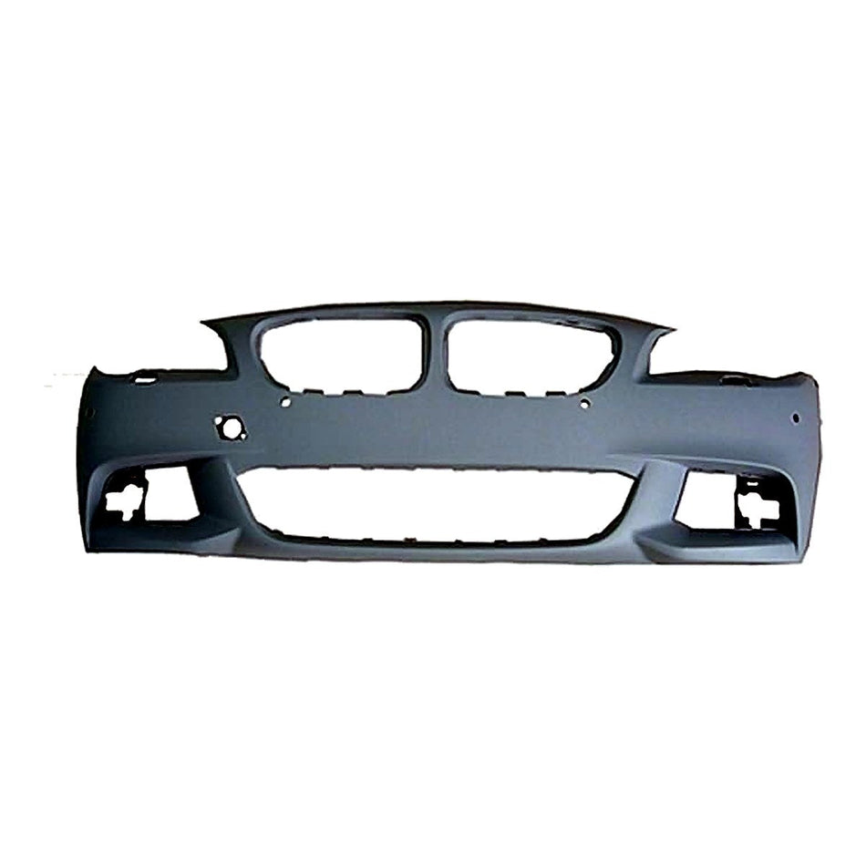 2011-2013 Bmw 5_Series Bumper Front With Sensor Hole Without Side Cam Hole With M Pkg Primed_BM1000255