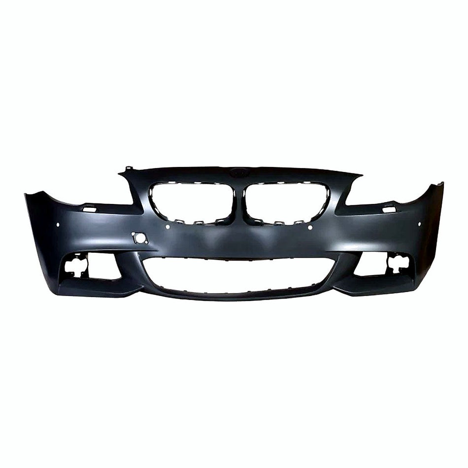 2011-2013 Bmw 5_Series Bumper Front With Sensor Ho With Side Cam Hole With M Pkg Primed_BM1000256