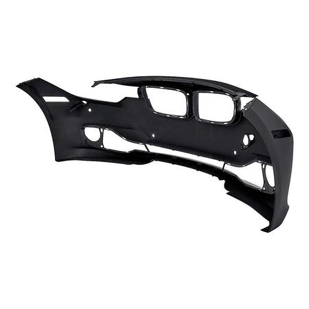 2012-2015 Bmw 3_Series_Sedan Bumper Front With Sensor/Wash/Aid Without Cam Hole With Moulding Hole Primed_BM1000268-2