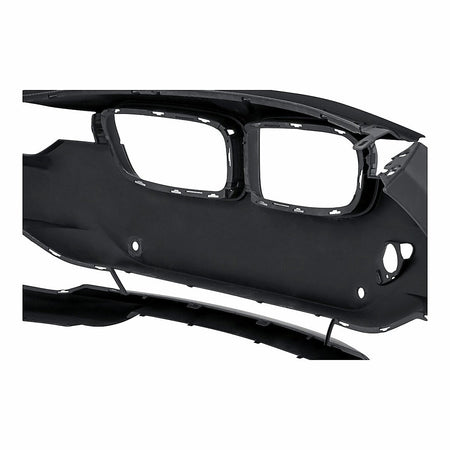 2012-2015 Bmw 3_Series_Sedan Bumper Front With Sensor/Wash/Aid Without Cam Hole With Moulding Hole Primed_BM1000268-4
