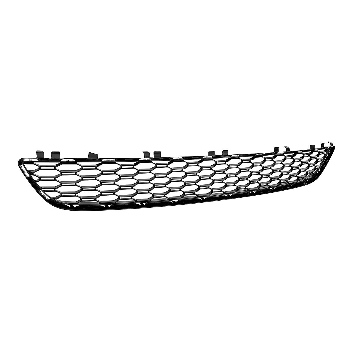 2017-2019 Bmw 5_Series Grille Lower Center Matte Black Without Active Cruise With M-Pkg – Side View (BM1036183)