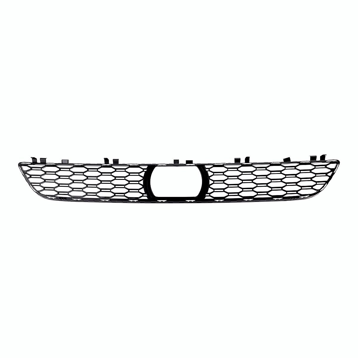 2017-2019 Bmw 5_Series Grille Lower Matte Black With Active Cruise/M-Pkg – Back View (BM1036184)