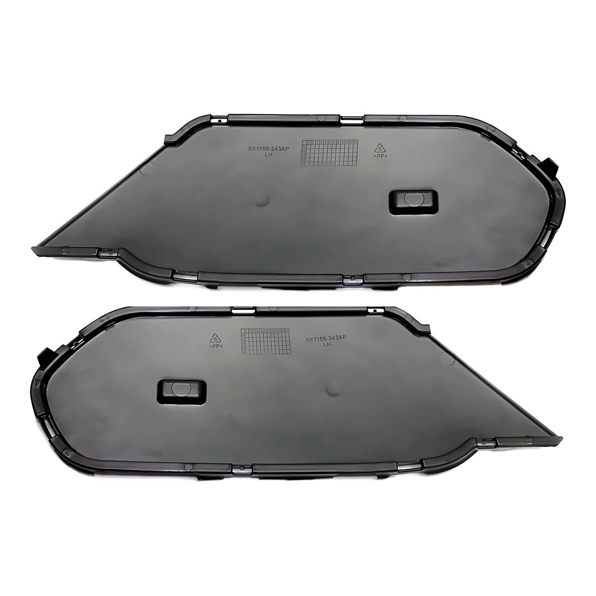 2012 Bmw X1 Grille Lower Set (Passenger Side/Driver Side/Set) Without M Pkg – Back View (BM1037103)