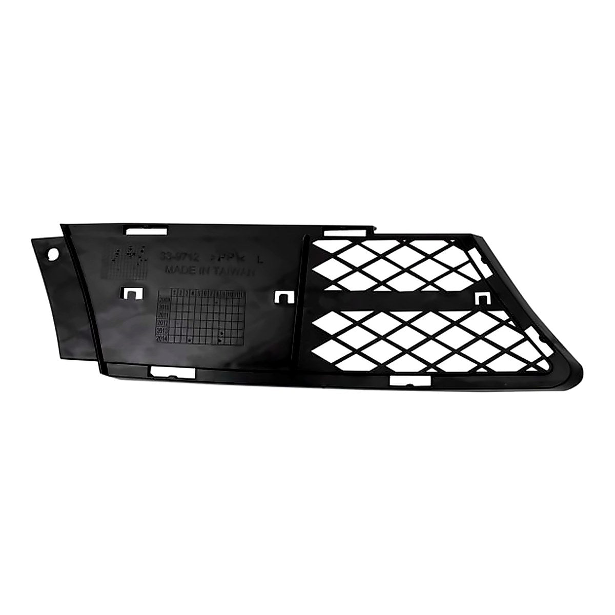2006-2008 Bmw 3_Series_Sedan Grille Lower Driver Side Outer 3.0L Without M Pkg – Back View (BM1038105)