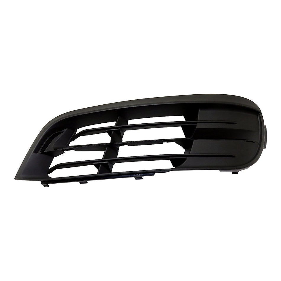 2014-2016 Bmw 5_Series Fog Light Cover Front Driver Side Std Without M Textured Black – Front View (BM1038165)