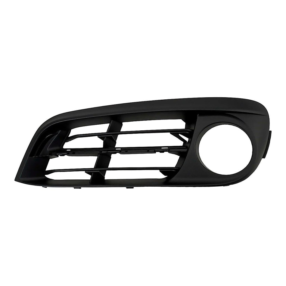 2014-2016 Bmw 5_Series Fog Light Bezel Front Driver Side Std Textured Black – Front View (BM1038167)