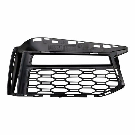2017-2019 Bmw 5_Series Grille Lower Driver Side With Fog/M-Pkg Black Finish – Back View (BM1038190)