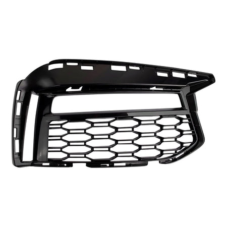 2017-2019 Bmw 5_Series Grille Lower Passenger Side With Fog/M-Pkg Black Finish – Front View (BM1039190)