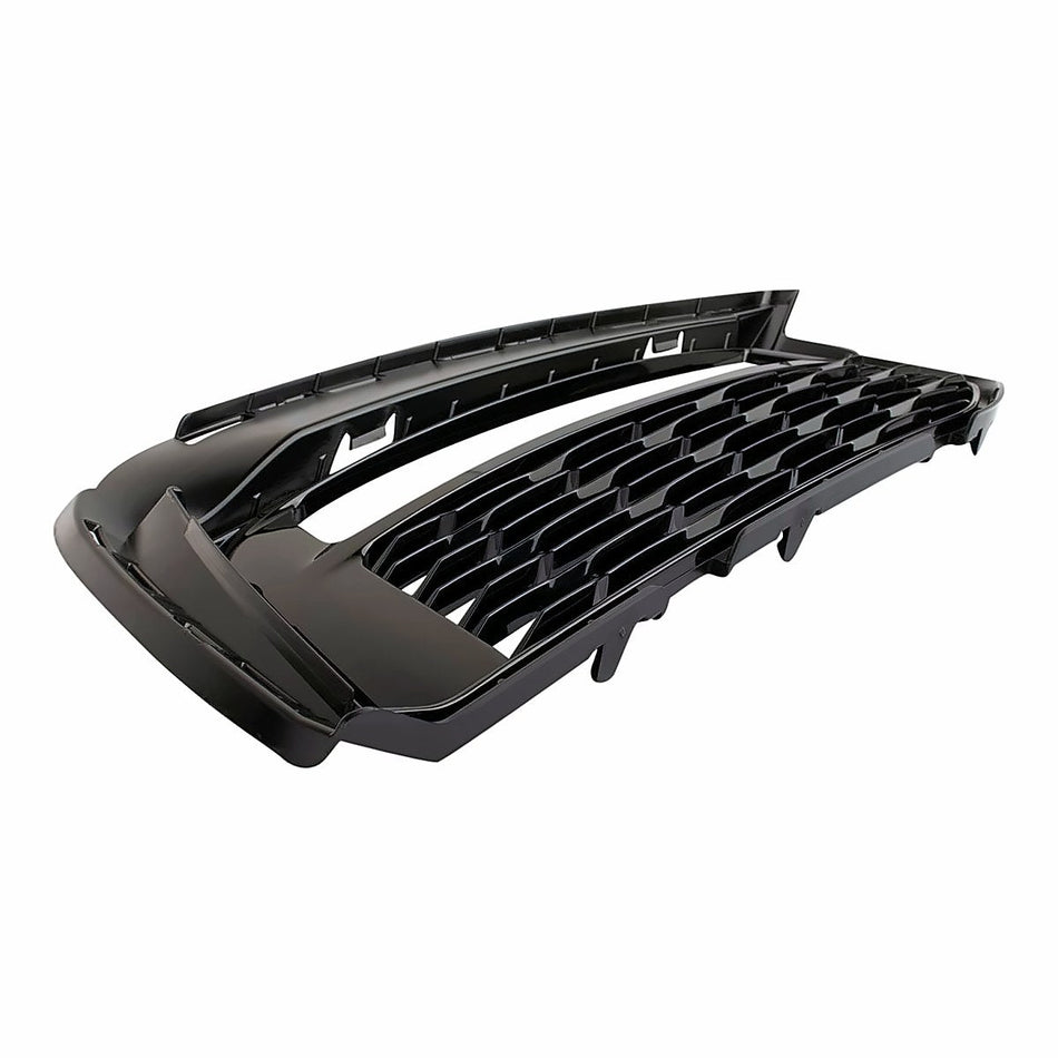2017-2019 Bmw 5_Series Grille Lower Passenger Side With Fog/M-Pkg Black Finish – Side View (BM1039190)