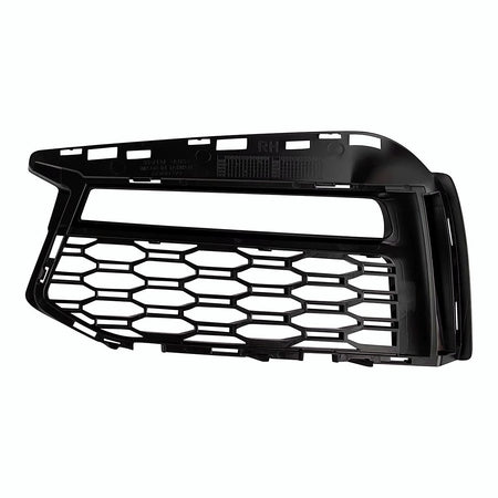 2017-2019 Bmw 5_Series Grille Lower Passenger Side With Fog/M-Pkg Black Finish – Back View (BM1039190)