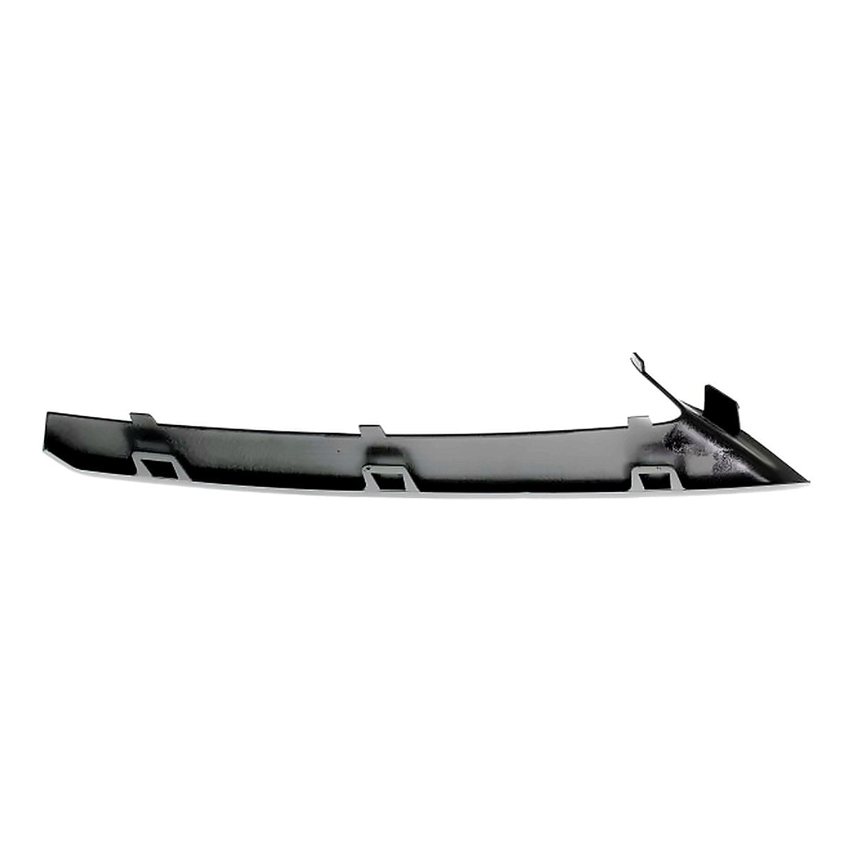 2014-2016 Bmw 5_Series Grille Moulding Driver Side With Fogs Std Silver – Back View (BM1046131)