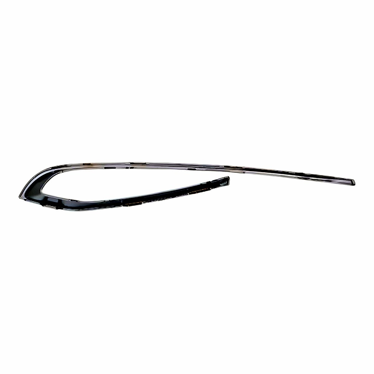 2014-2016 Bmw 5_Series Grille Moulding Chrome Front Passenger Side Without M Pkg With Modern Line – Back View (BM1047132)
