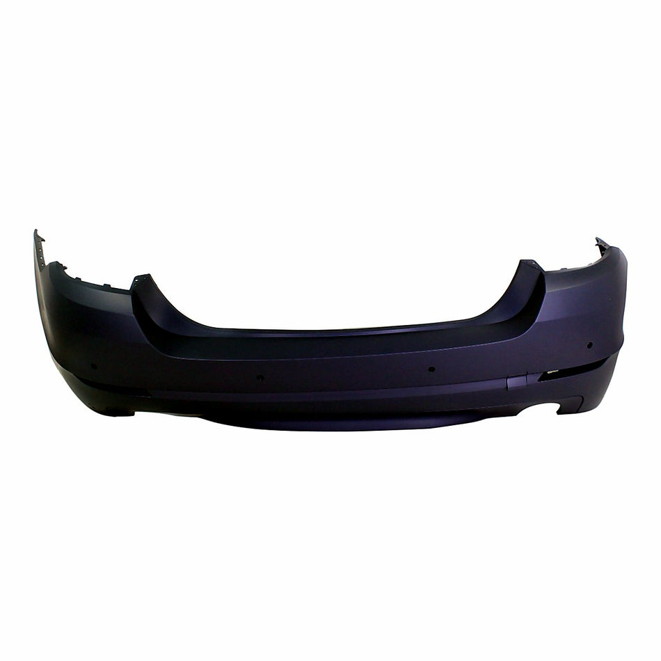 2011-2013 Bmw 5_Series Bumper Rear Primed Without M Pkg With Sensor (535 Model)_BM1100236