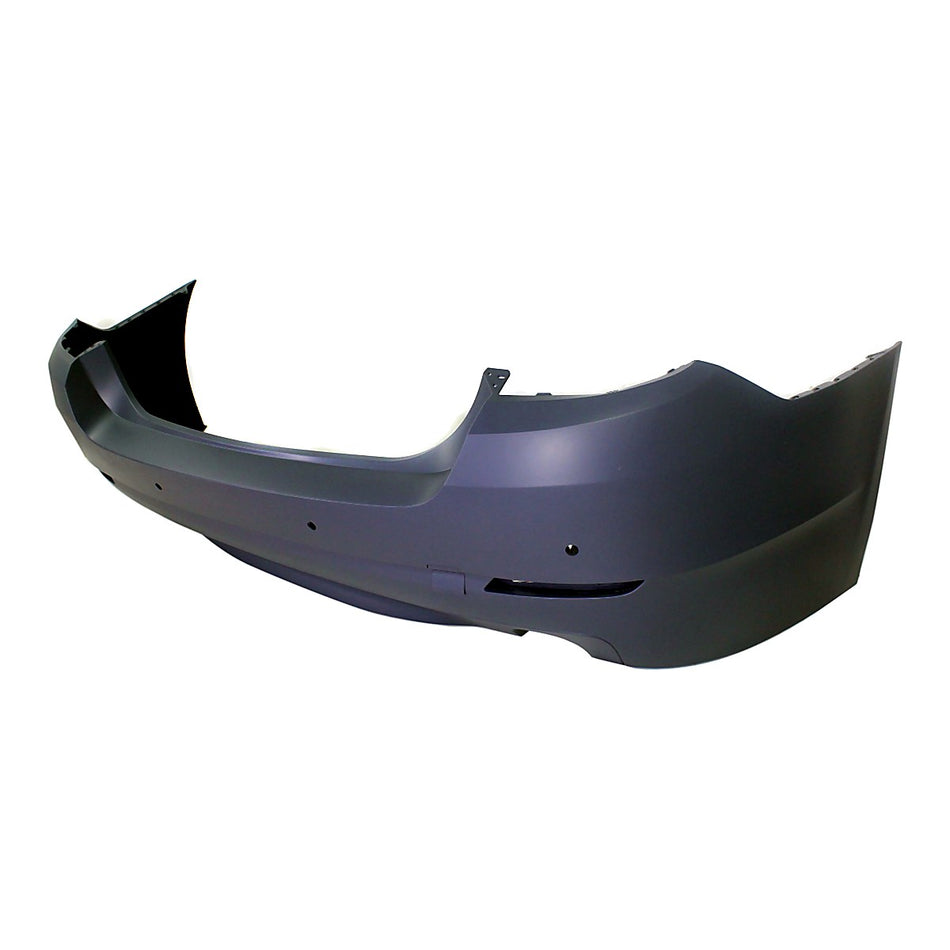 2011-2013 Bmw 5_Series Bumper Rear Primed Without M Pkg With Sensor (535 Model)_BM1100236-2