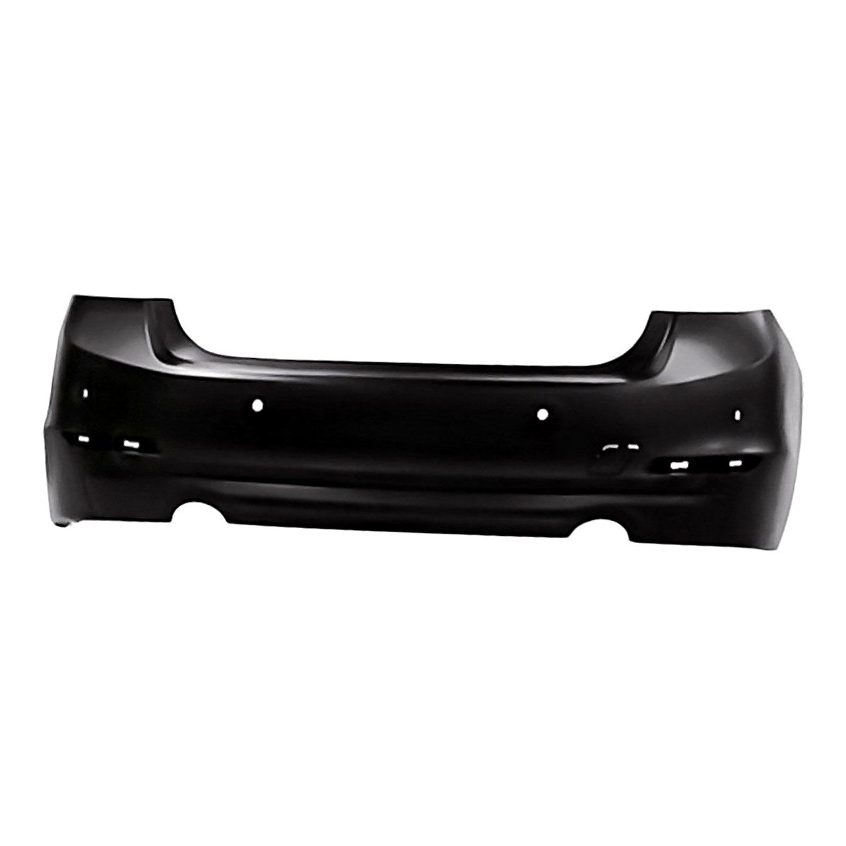 2012-2015 Bmw 3_Series_Sedan Bumper Rear Primed With Sensor Without Moulding (Gas) (F30 335I) – BM1100258