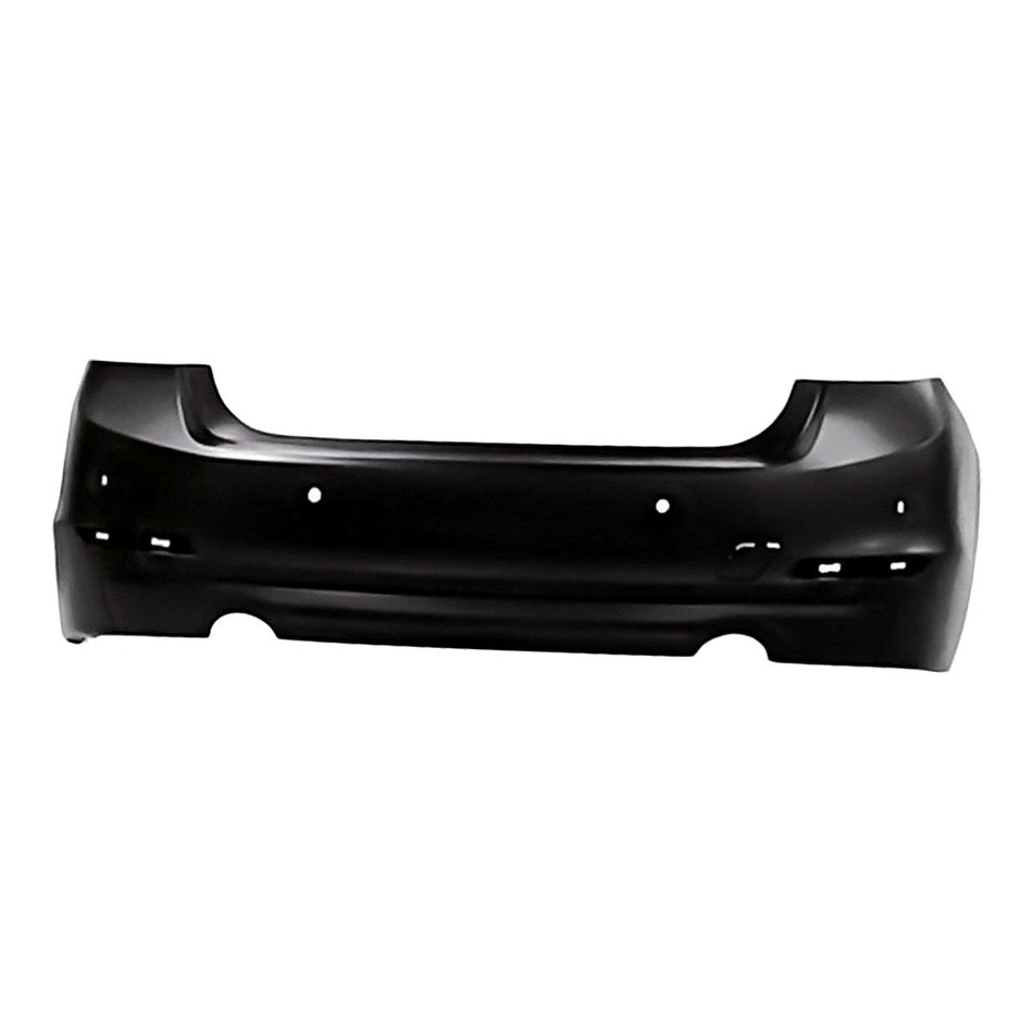 2012-2015 Bmw 3_Series_Sedan Bumper Rear Primed With Sensor Without Moulding (Gas) (F30 335I) – BM1100258