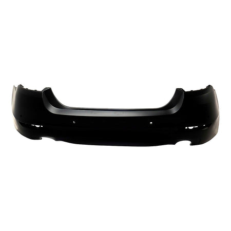 2014-2016 Bmw 5_Series Bumper Rear Primed 535 Sdn Std Without Chrome With Sensor Hole_BM1100331