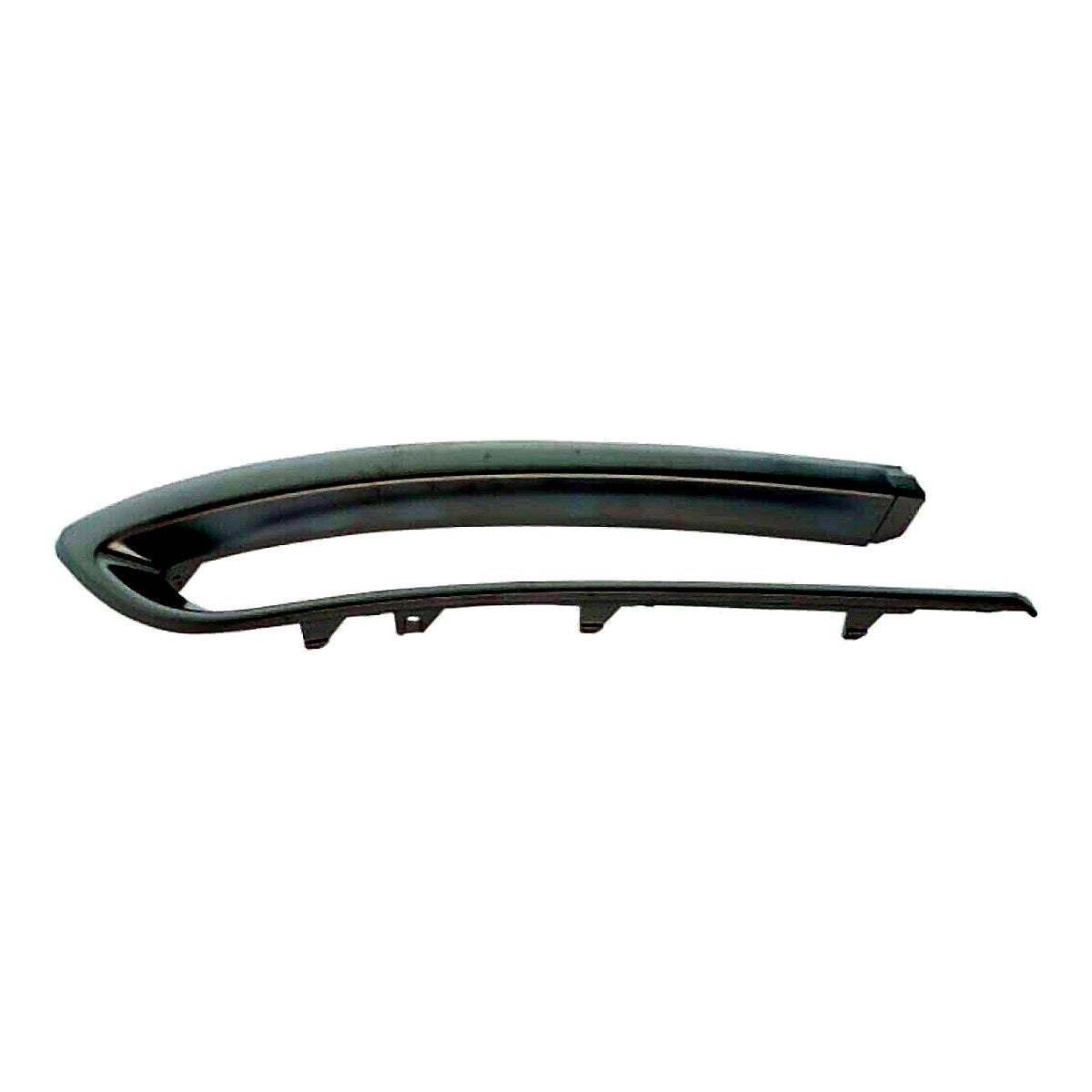2014-2016 Bmw 5_Series Bumper Moulding Rear Driver Side Without M Pkg Modern Line Chrome/Silver_BM1146113-3