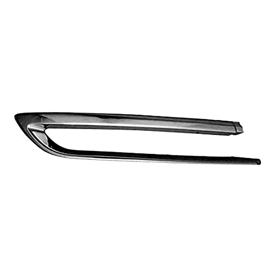 2014-2016 Bmw 5_Series Bumper Moulding Rear Driver Side Without M Pkg With Luxury Line Chrome_BM1146114