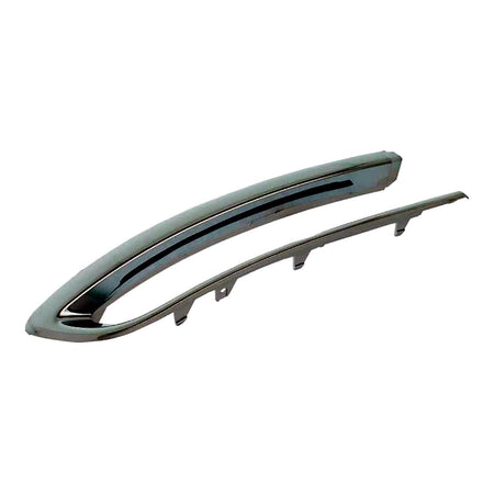 2014-2016 Bmw 5_Series Bumper Moulding Rear Driver Side Without M Pkg With Luxury Line Chrome_BM1146114-2
