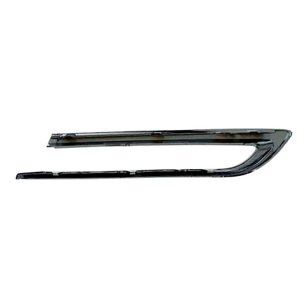 2014-2016 Bmw 5_Series Bumper Moulding Rear Driver Side Without M Pkg With Luxury Line Chrome_BM1146114-4