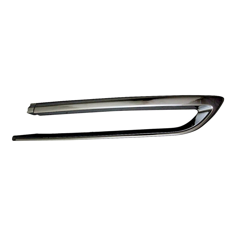 2014-2016 Bmw 5_Series Bumper Moulding Rear Passenger Side Without M Pkg With Luxury Line Chrome_BM1147114