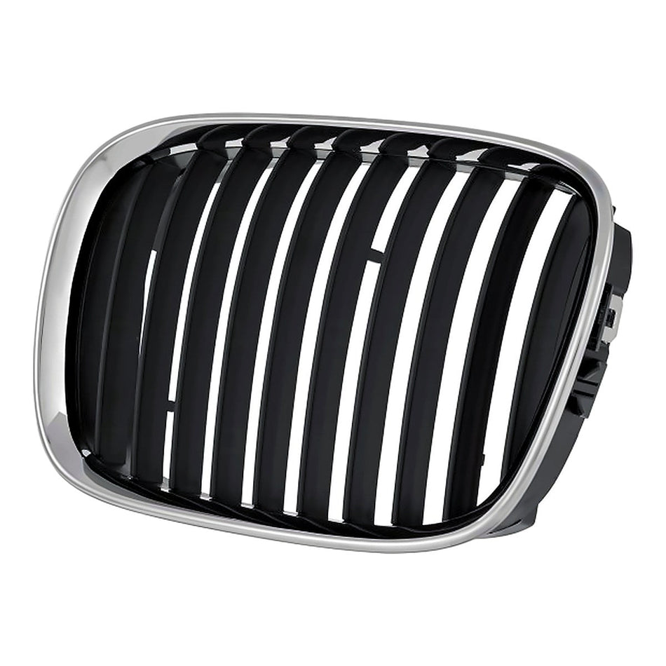 1997-2003 Bmw 5_Series Grille Driver Side Chrome/Black – Side View (BM1200117)