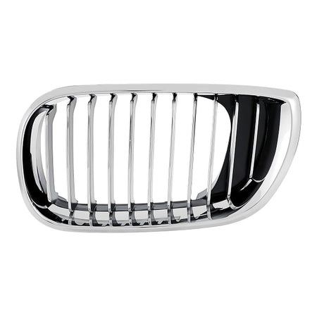 2002-2005 Bmw 3_Series_Sedan Grille Driver Side Chrome.Black – Front View (BM1200128)