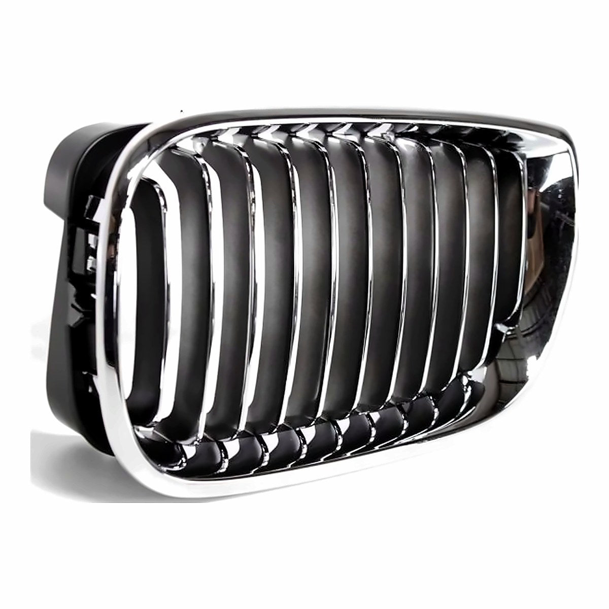 2002-2005 Bmw 3_Series_Sedan Grille Driver Side Chrome.Black – Side View (BM1200128)
