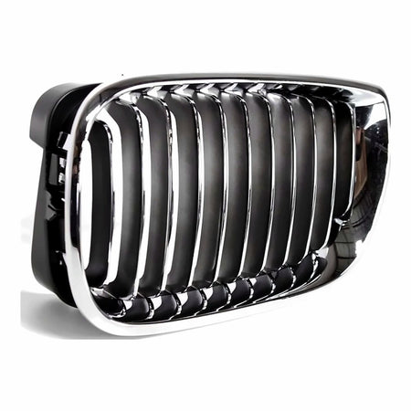 2002-2005 Bmw 3_Series_Sedan Grille Driver Side Chrome.Black – Side View (BM1200128)