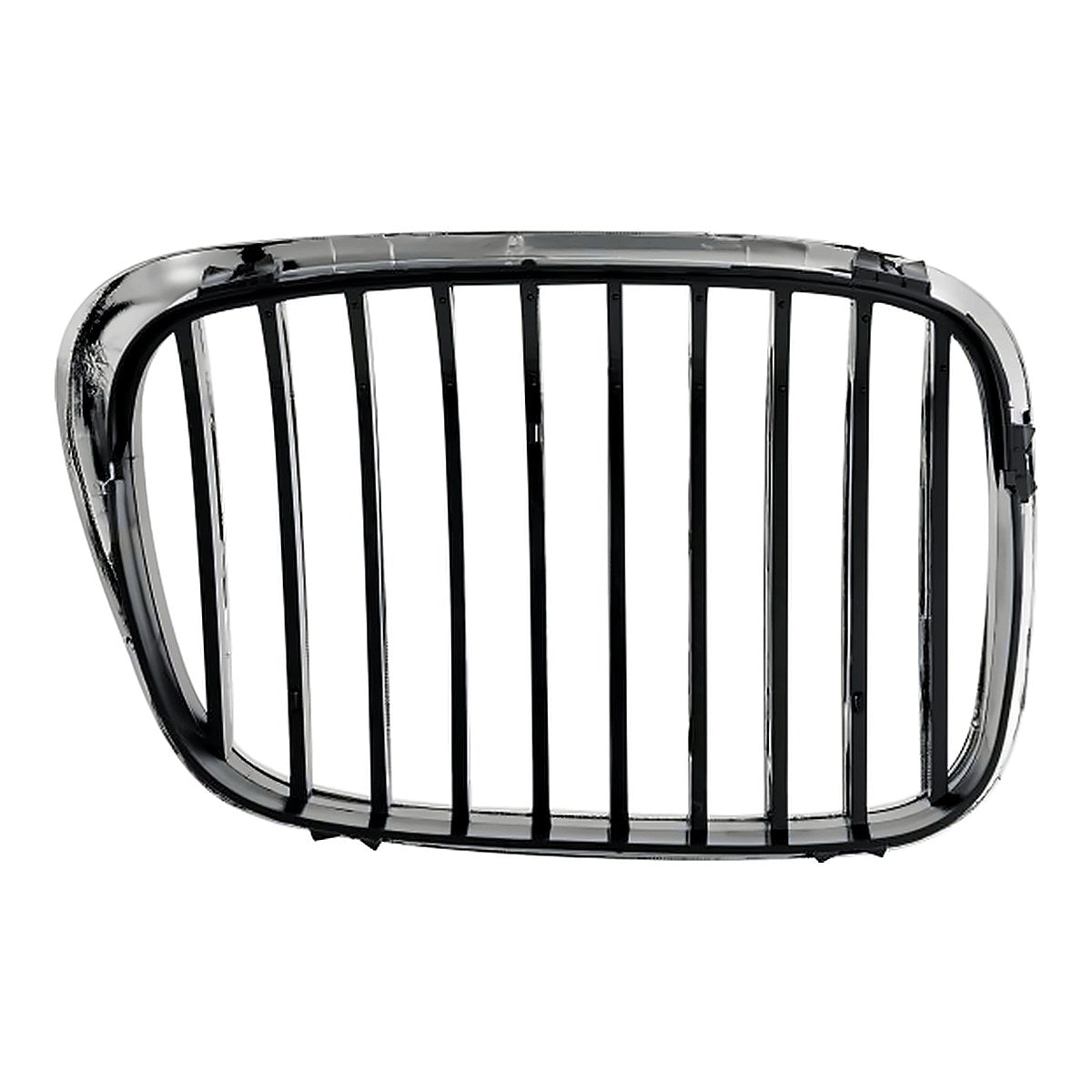 2001-2003 Bmw 5_Series Grille Driver Side Chrome/Black 540 – Back View (BM1200136)