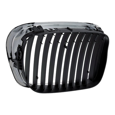 2001-2003 Bmw 5_Series Grille Driver Side Chrome/Black 525I/530I – Back View (BM1200138)
