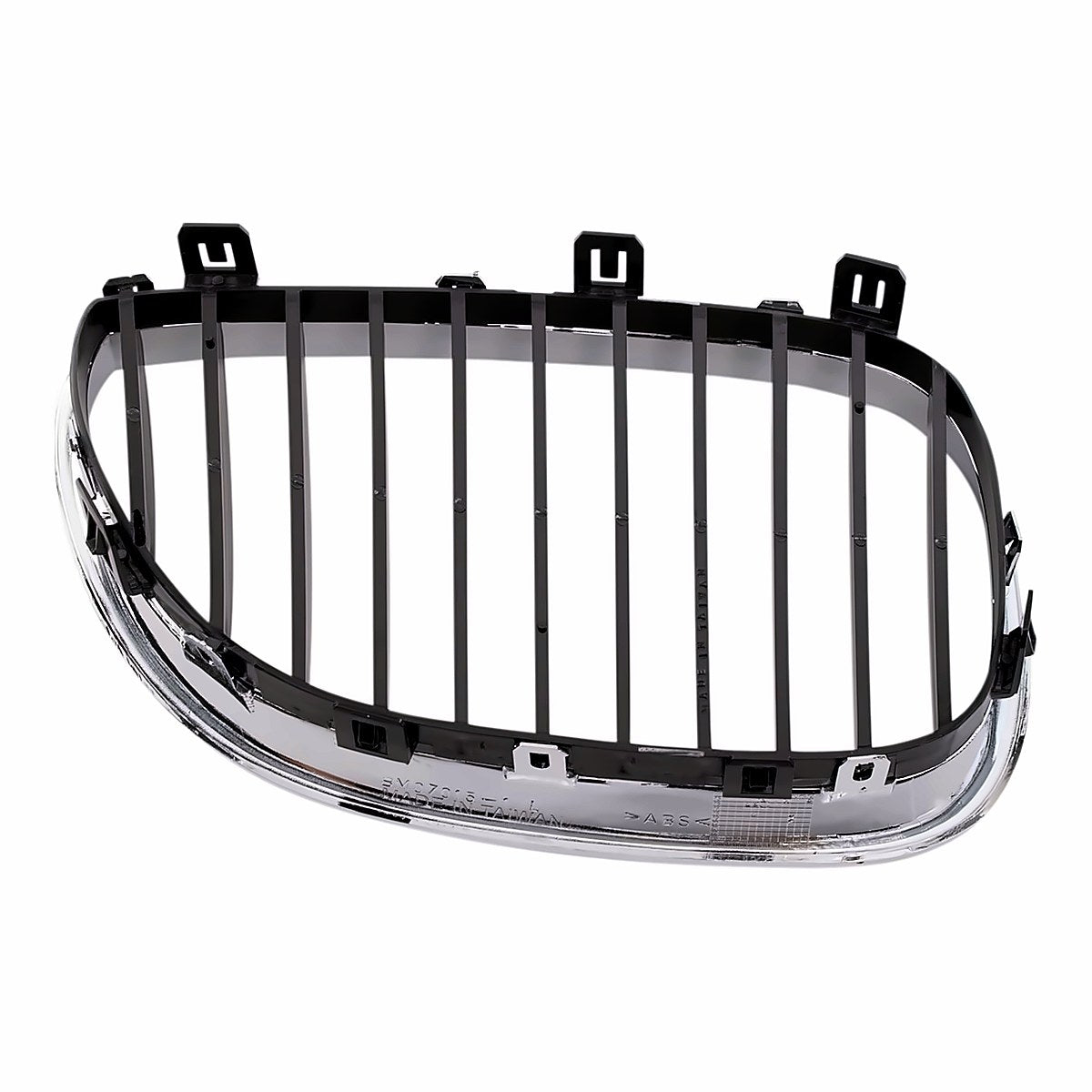 2004-2010 Bmw 5_Series Grille Driver Side Chrome.Black – Back View (BM1200140)