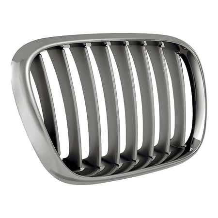 2000-2003 Bmw X5 Grille Passenger Side Chrome/Titan Color – Side View (BM1200155)