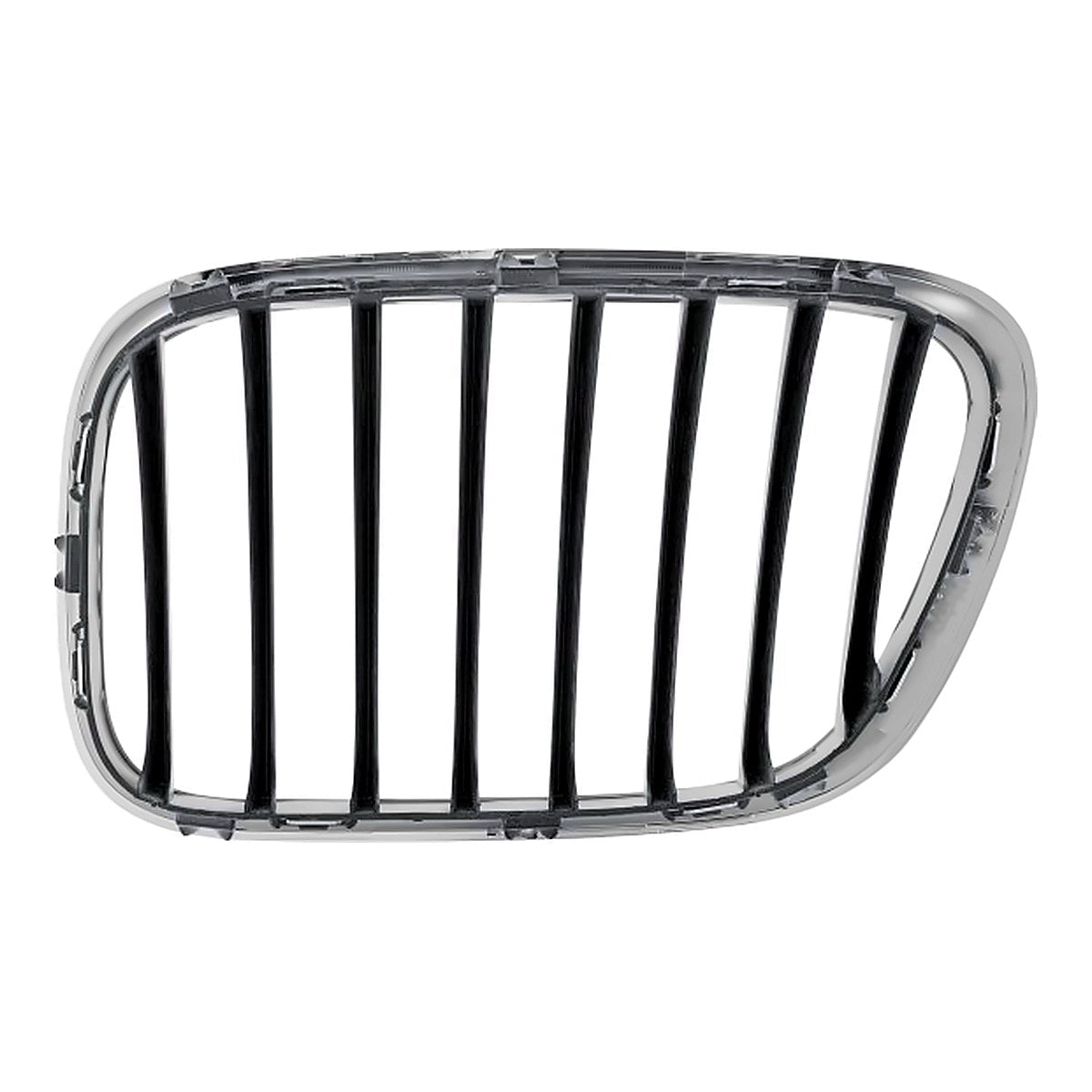 2000-2003 Bmw X5 Grille Passenger Side Chrome/Titan Color – Back View (BM1200155)