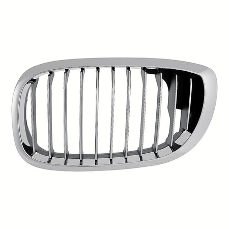 2003-2006 Bmw 3_Series_Coupe Grille Driver Side Chrome/Black [11 Black Vertical Bars With Chrome Face Surearounded By Chrome Frontame] – BM1200156