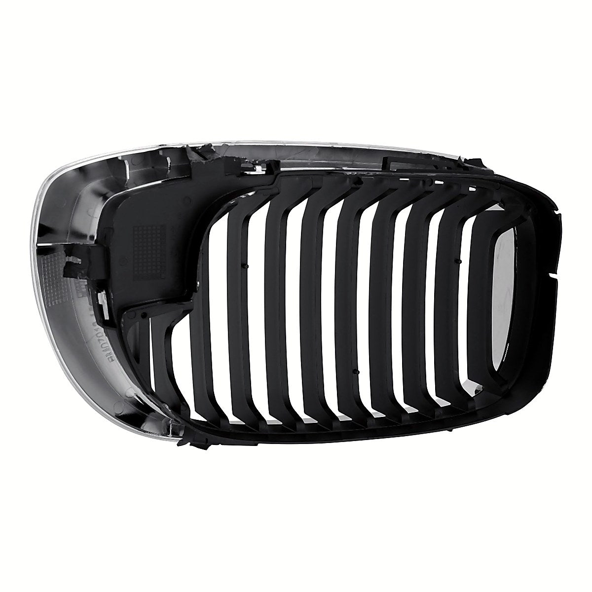 2003-2006 Bmw 3_Series_Coupe Grille Driver Side Chrome/Black [11 Black Vertical Bars With Chrome Face Surearounded By Chrome Frontame] – BM1200156-3