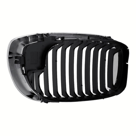 2003-2006 Bmw 3_Series_Coupe Grille Driver Side Chrome/Black [11 Black Vertical Bars With Chrome Face Surearounded By Chrome Frontame] – BM1200156-3