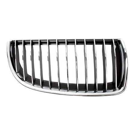2006-2008 Bmw 3_Series_Sedan Grille Passenger Side Chrome.Black M3 2008/335I/Xi 07-08/330I/Xi 2006 – Front View (BM1200165)