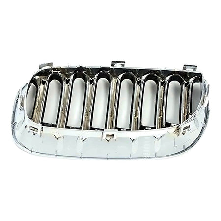 2004-2006 Bmw X3 Grille Passenger Side Chrome.Black – Back View (BM1200169)