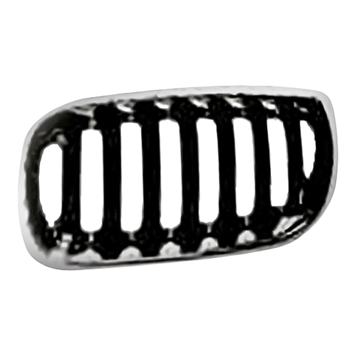 2005-2006 Bmw X3 Grille Driver Side Chrome.Black – Front View (BM1200170)