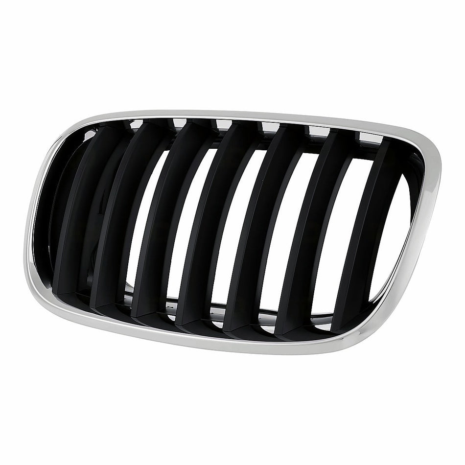 2007-2013 Bmw X5 Grille Driver Side Chrome/Black – Side View (BM1200180)