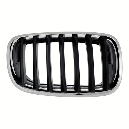 2007-2013 Bmw X5 Grille Passenger Side Chrome/Black – Front View (BM1200181)