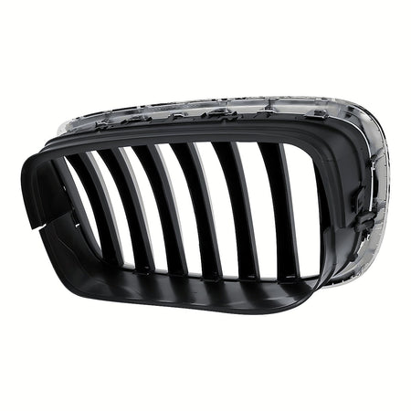 2007-2013 Bmw X5 Grille Passenger Side Chrome/Black – Back View (BM1200181)