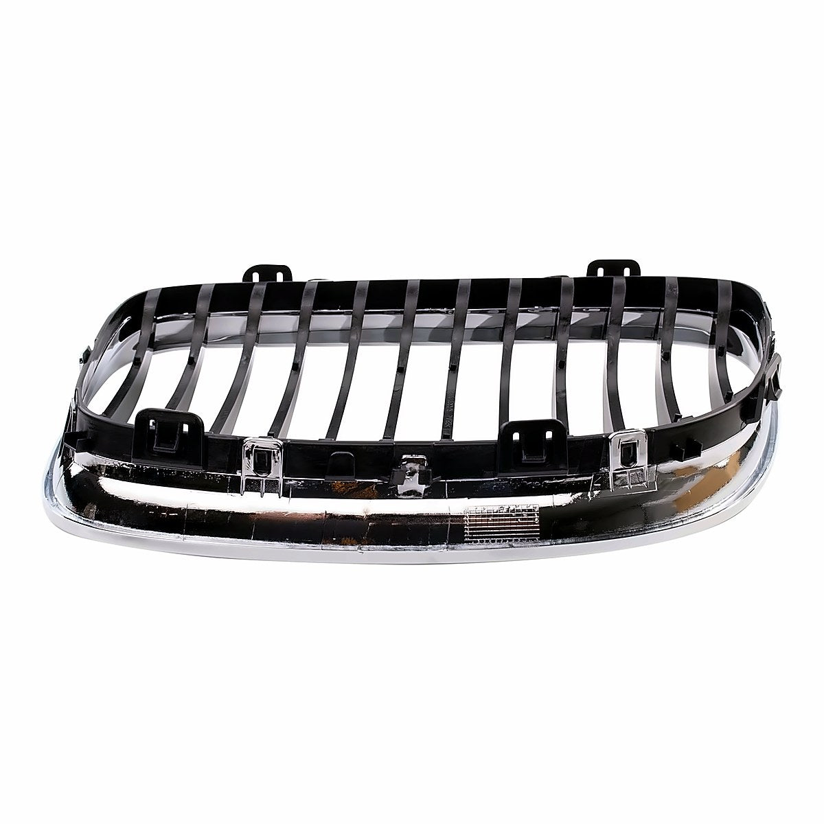 2009-2011 Bmw 3_Series_Sedan Grille Passenger Side Chrome/Black – Side View (BM1200191)