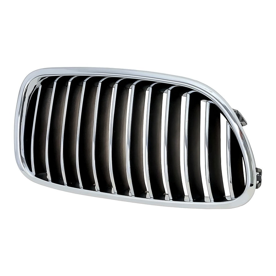 2011-2013 Bmw 5_Series Grille Driver Side Chrome/Black Sdn Without Night Vision – Side View (BM1200196)