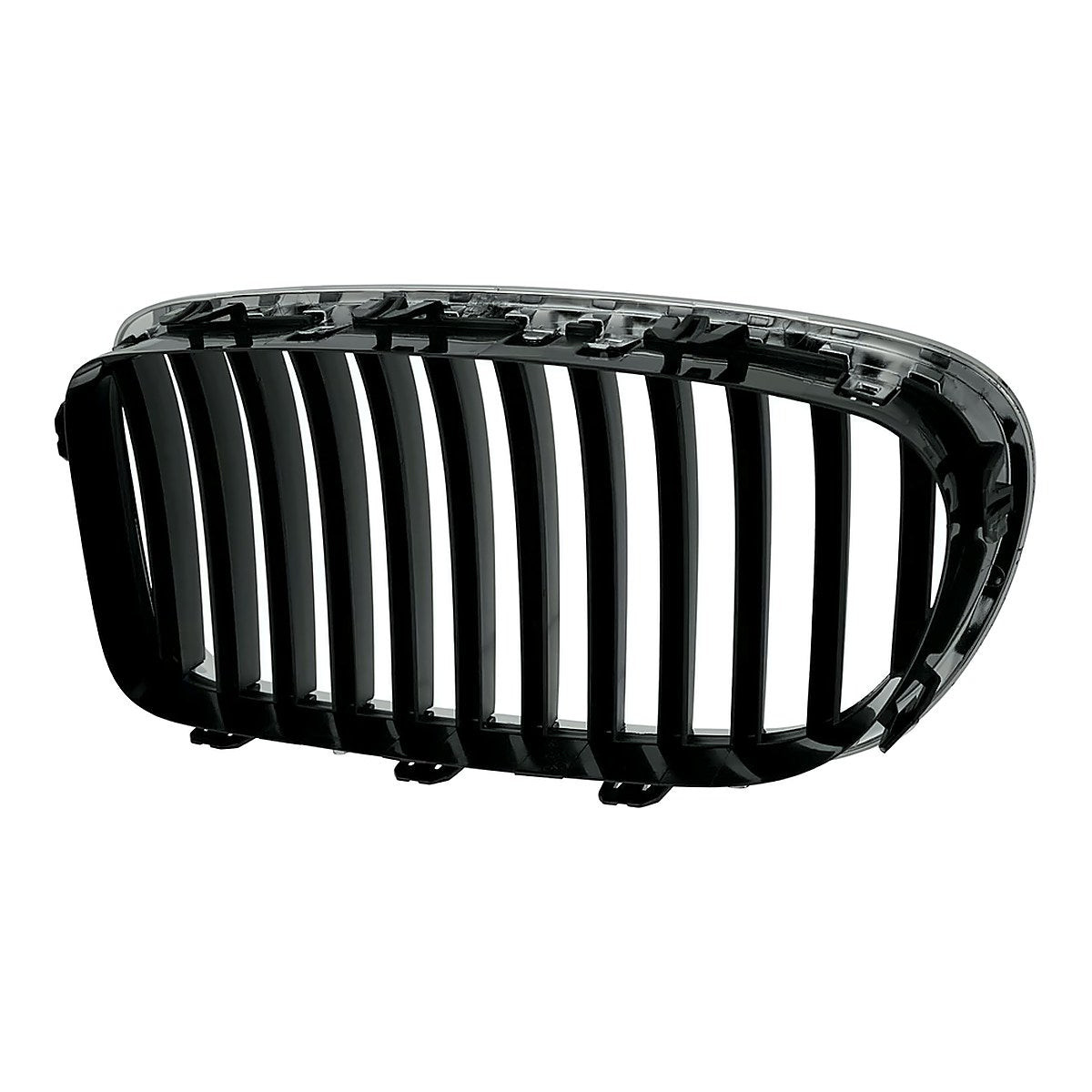 2011-2013 Bmw 5_Series Grille Passenger Side Chrome/Silver – Back View (BM1200199)