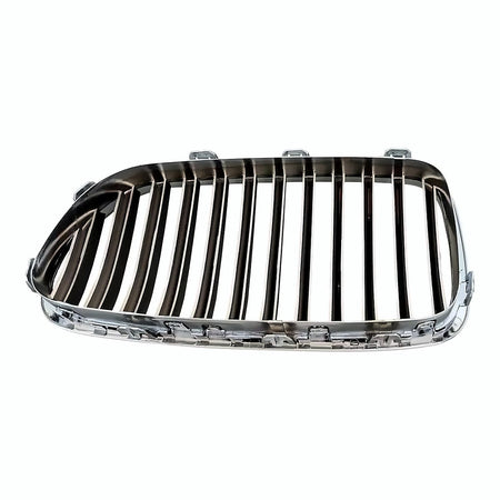 2011-2013 Bmw 5_Series Grille Driver Side Chrome/Silver – Back View (BM1200200)